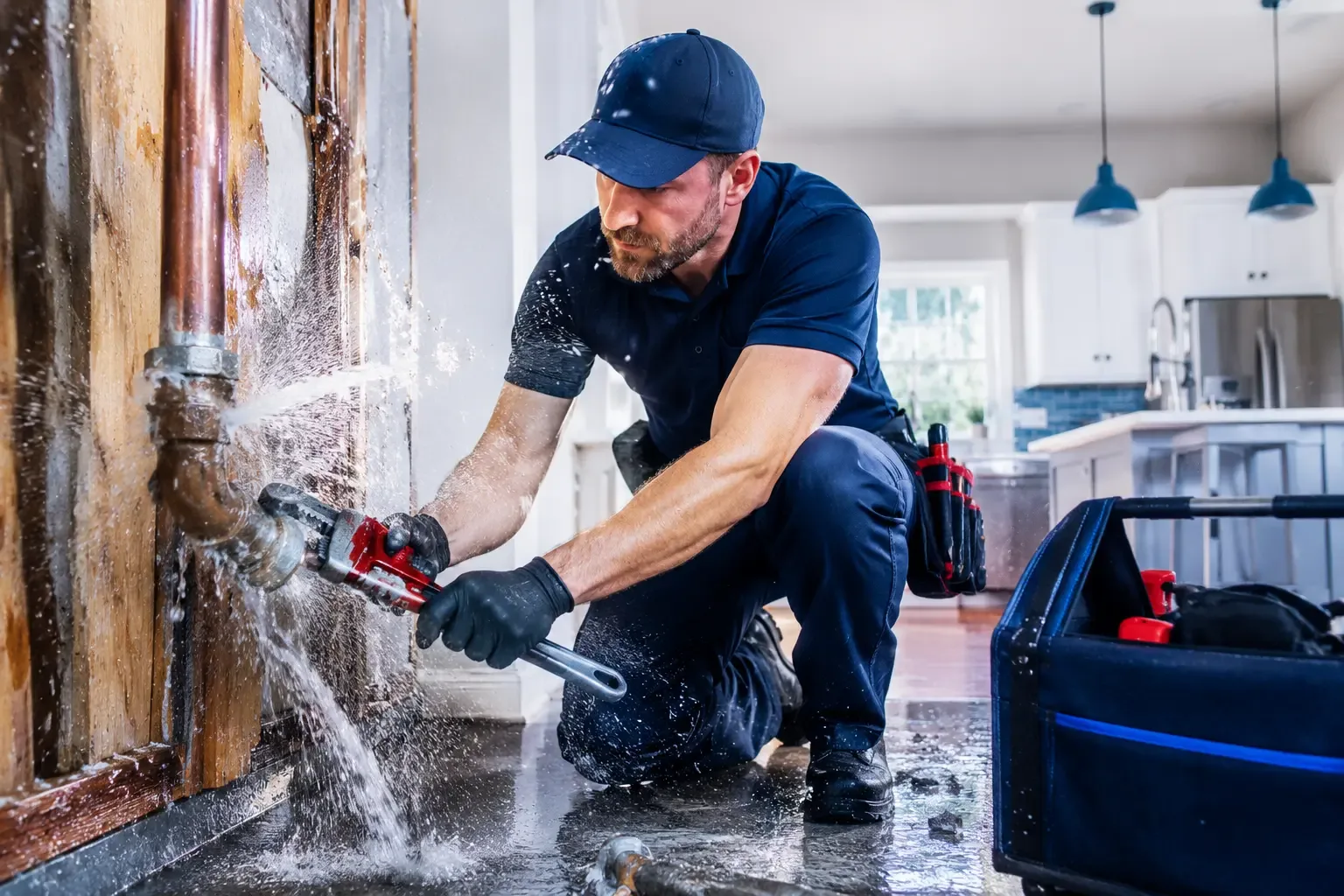 Local emergency pipe repair professionals in New Geneva, PA